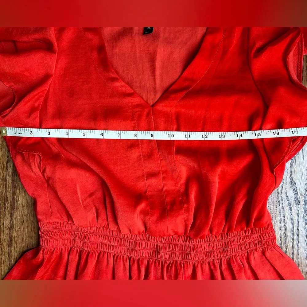 Banana Republic Short Ruffle Sleeve
Red Blouse - Picture 5 of 7